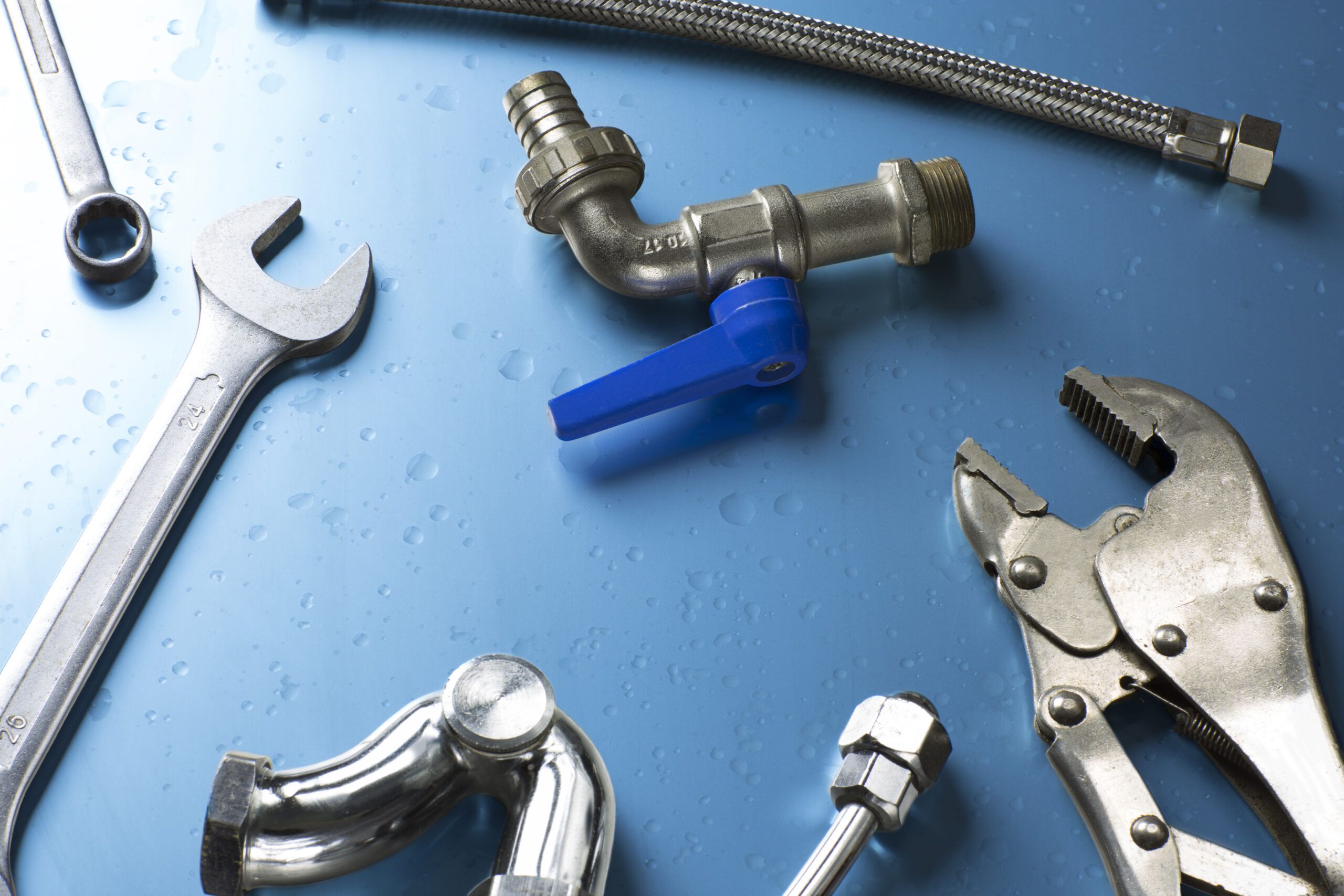 set of plumber tools set of plumber tools